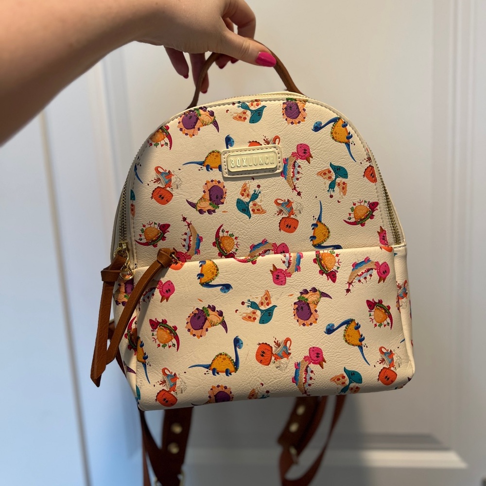 Dino/snacks mini backpack